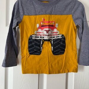 Place Yellow and Gray Kids Shirt